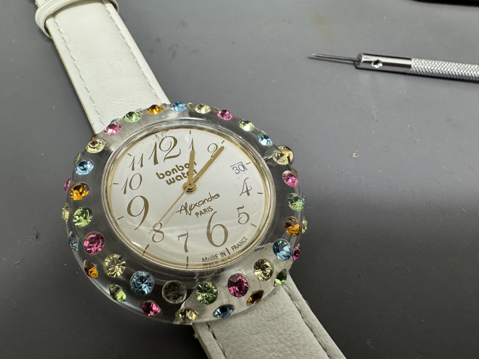 bonbonwatchの電池交換
