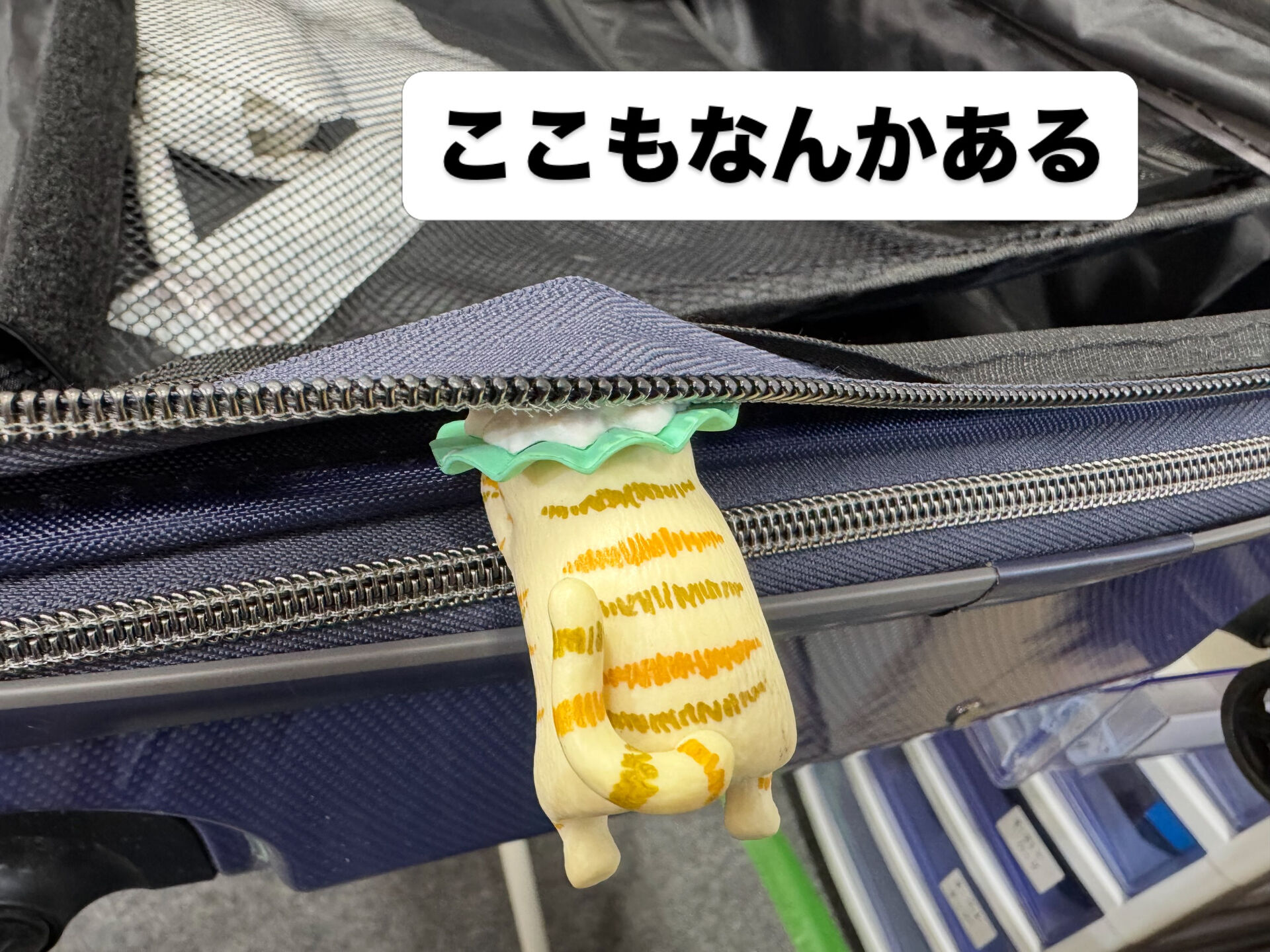 【町田 | 鞄修理 】 スーツケースのファスナーがおかしい件